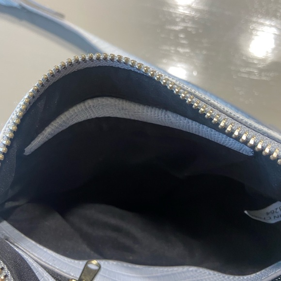 Womens Baby Blue  Crossbody  Purse Adjustable String - Picture 7 of 9